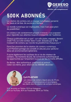500 000 abonnés
