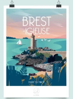 Affiche A2 "Brest-igieuse"