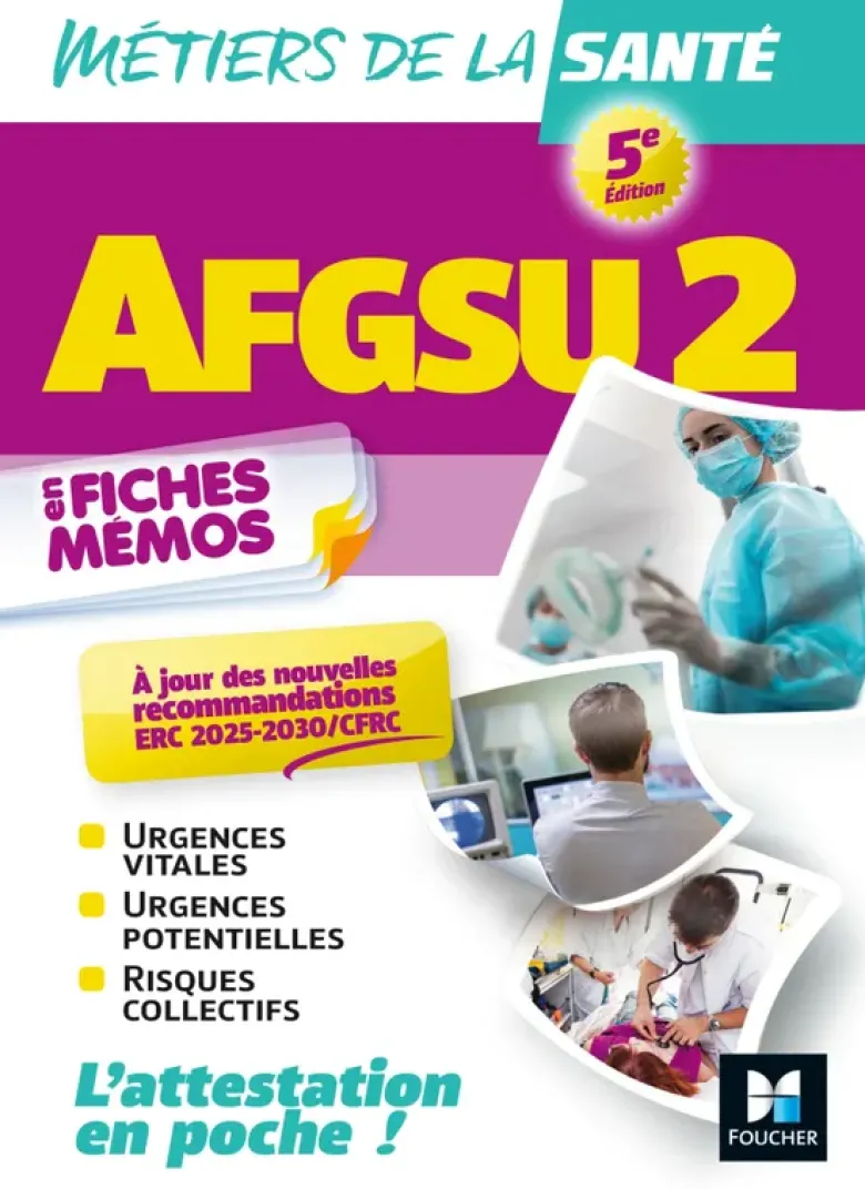 AFGSU 2 - Métiers de la santé - 5e édition