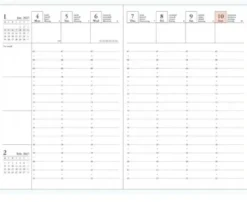 Agenda A6 2027 BLOSSOM - Rose