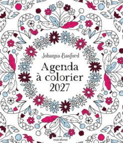 Agenda à colorier Johanna Basford 2027