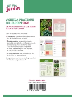 Agenda pratique du jardin 2026