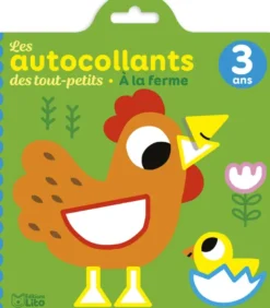 A la ferme, 3 ans : les autocollants des tout-petits