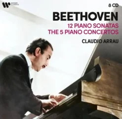 AlbumCD 12 CM LP Beethoven : 12 Piano Sonatas, The 5 Piano Concertos (Hd Remastered)