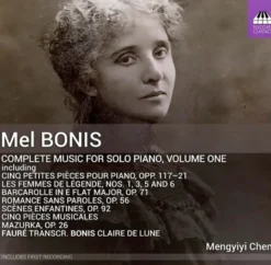 AlbumCD 12 CM LP Bonis, Mel : Intégrale de l’oeuvre pour piano solo - Vol.1