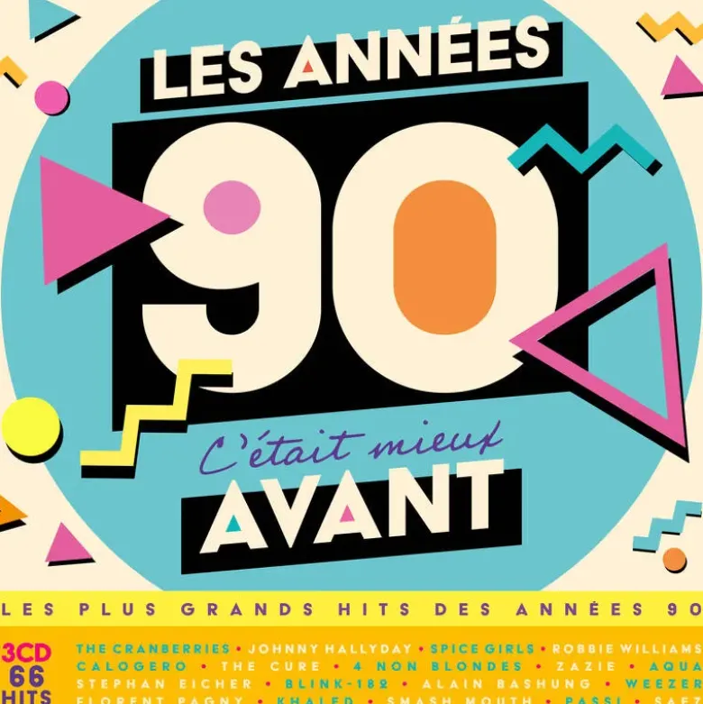 AlbumCD 12 CM LP C'était Mieux Avant, Les Années 90