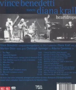 AlbumCD 12 CM LP Heartdrops / Vince Benedetti Meets Diana Krall