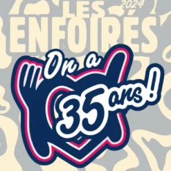 AlbumCD 12 CM LP Les Enfoirés 2024, On a 35 ans !
