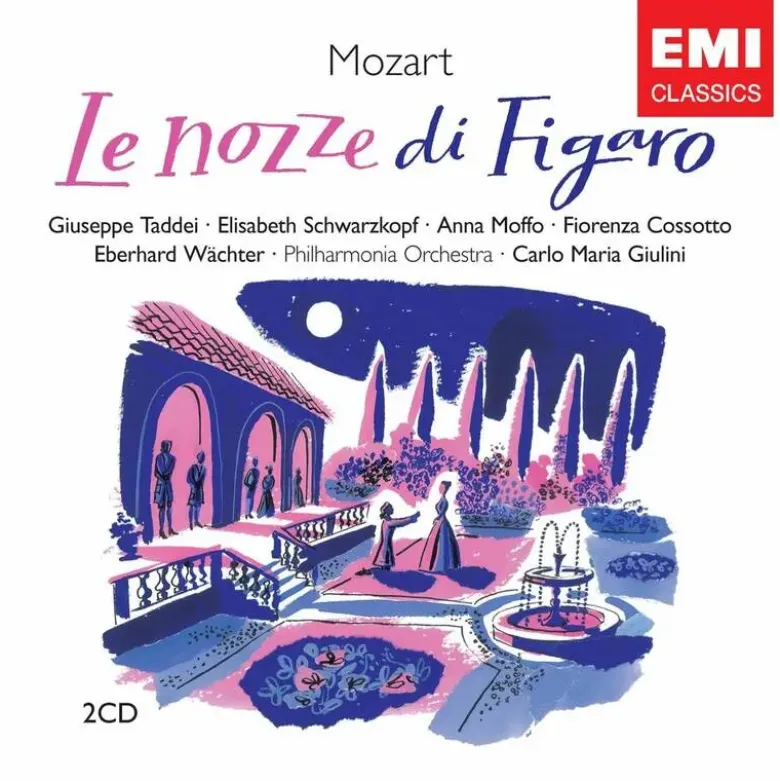 AlbumCD 12 CM LP Mozart Le Nozze Di Figaro