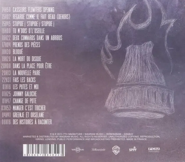 AlbumCD 12 CM LP Orelsan & Gringe Sont Les Casseurs Flowters