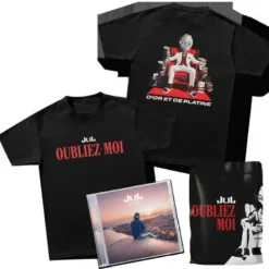 AlbumCD 12 CM LP Oubliez-moi Sachet Zip CD + Tshirt M
