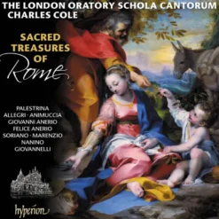 AlbumCD 12 CM LP Sacred Treasures of Rome (Palestrina & His Contemporaries – A Golden Age of Polyphony in Rome)