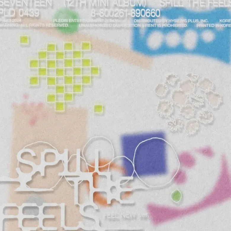 AlbumCD 12 CM LP 12th Mini Album 'SPILL THE FEELS'