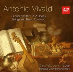 AlbumCD 12 CM LP Vivaldi : 9 Concertos pour 1 ou 2 hautbois, cordes et basse continue