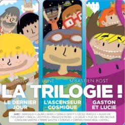 AlbumCD 12 CM SINGLE La Trilogie : L'Incroyable histoire de Gaston et Lucie - Le Dernier jour - L'Ascenseur cosmique