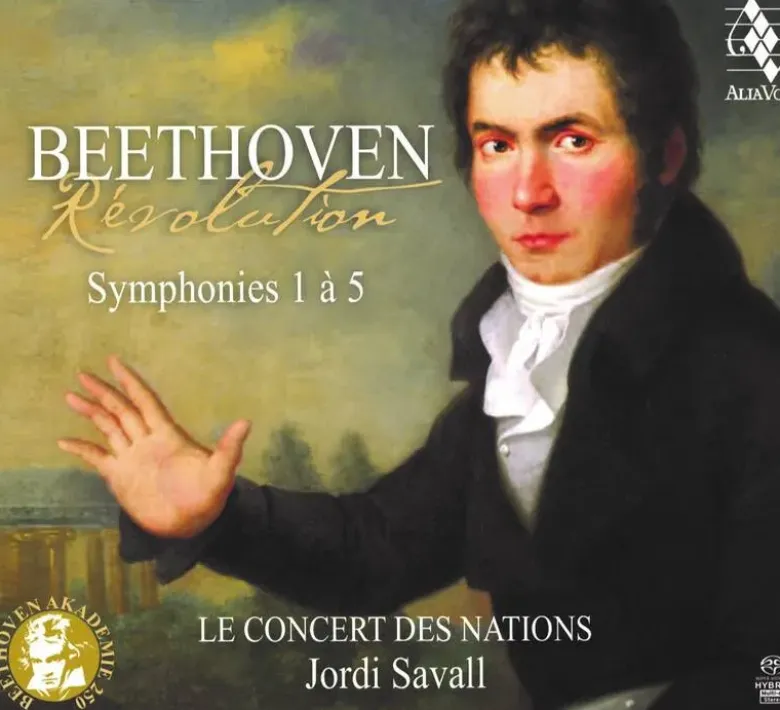 AlbumCD DIGIPACK BEETHOVEN REVOLUTION (Symphonies 1 a 5)