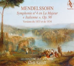 AlbumSACD Mendelsohn: Symphonie n°4 en la majeur, " Italienne"