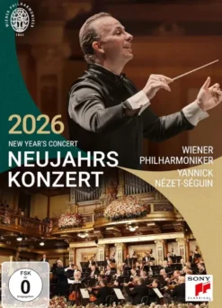 AlbumVIDEO DIGITAL (DVD) MUSICAL Neujahrskonzert 2026 / New Year's Concert 2026 / Concert du Nouvel An 2026