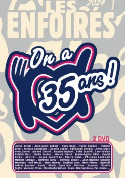 AlbumVIDEO DIGITAL (DVD) MUSICAL Les Enfoirés 2024, On a 35 ans !