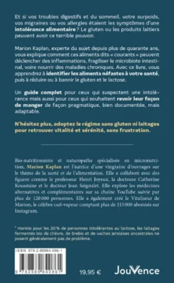 Alimentation sans gluten ni laitages