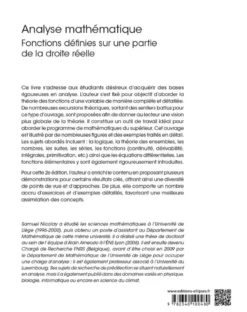 Analyse mathématique