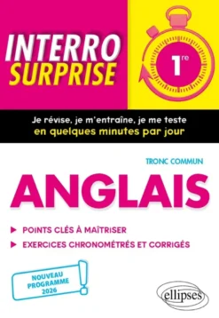 Anglais Interro Surprise 1re