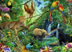 Animaux de la jungle XXL