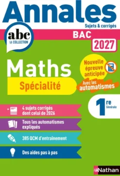 Annales BAC Maths 1re - Spécialité