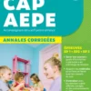 Annales corrigées - CAP Accompagnant éducatif petite enfance