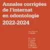 Annales corrigées de l'internat en odontologie 2022-2024