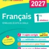 Annales du bac 2027 - Annabac Français 1re générale (bac de français écrit & oral)