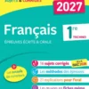 Annales du bac 2027 - Annabac Français 1re technologique (bac de français écrit & oral)