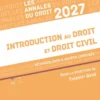 Annales Introduction au droit et droit civil 2027 - Méthodologie & sujets corrigés
