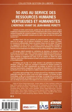 50 ans au service des ressources humaines vertueuses et humanistes : l'héritage vivant de Jean-Marie Peretti