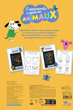 Ardoise magique - J'apprends à dessiner les animaux