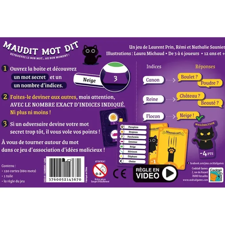 ASMODEE - Jeu Maudit Mot Dit