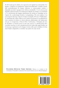 Aspects de la phonologie lexicale et syntagmatique du Missong