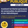Assistant territorial et Assistant principal de conservation du patrimoine et des bibliothèques