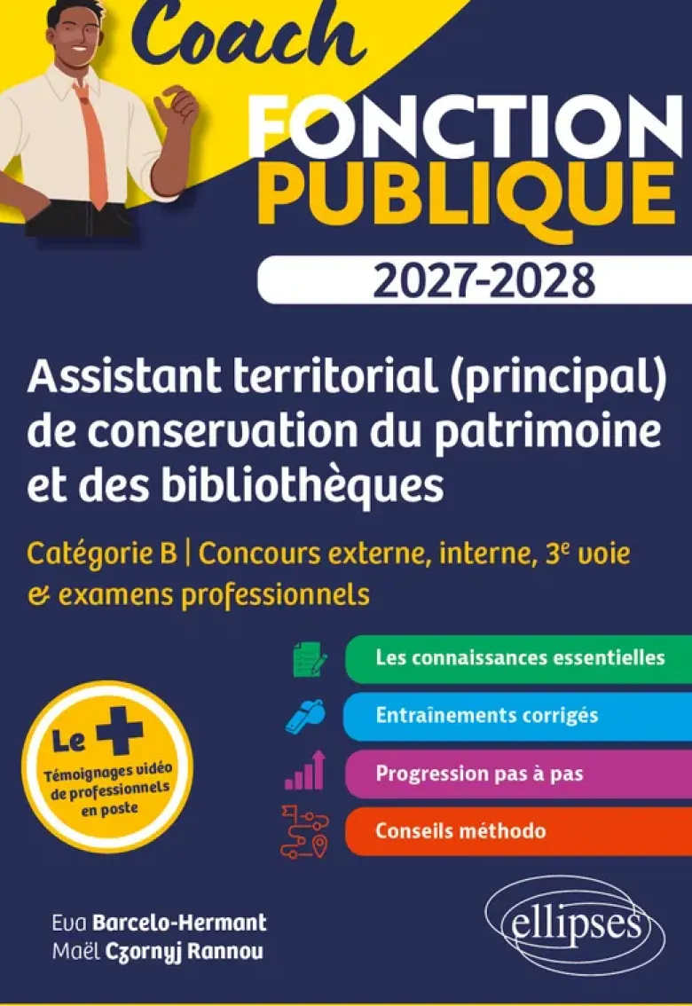 Assistant territorial et Assistant principal de conservation du patrimoine et des bibliothèques
