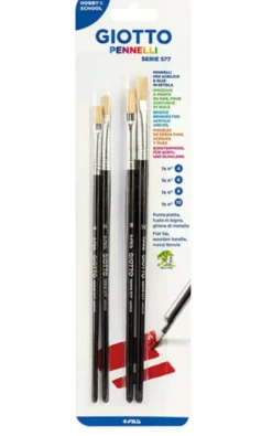 Assortiment de 4 pinceaux