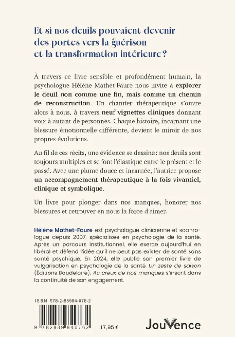 Au creux de nos manques