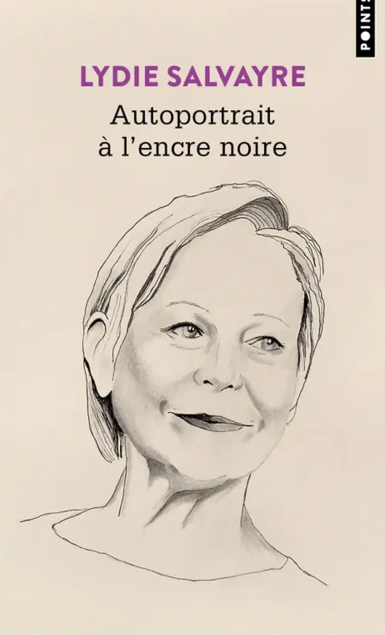 Autoportrait à l'encre noire