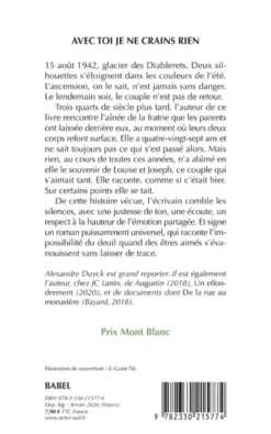 Avec toi je ne crains rien