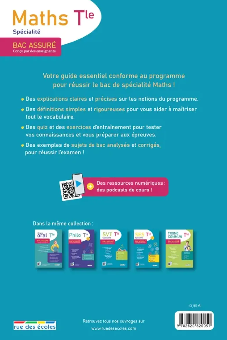 Bac Assuré - Maths Spécialité Terminale
