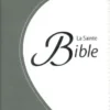 Bible Compacte Segond 1910 / Modèle souple, duotone gris, ruban marque page, tranche argentée, fermeture éclair