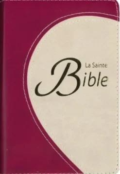 Bible Compacte Segond 1910 / Modèle souple, duotone framboise, ruban marque page, tranche dorée