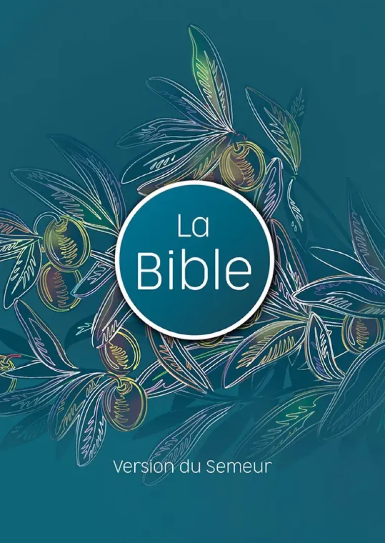 Bible, version Semeur, rigide olivier, tranche blanche