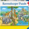 Bienvenue au Zoo puzzle 2 x 24 pièces