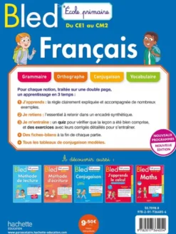 Bled Ecole primaire Français du CE1 au CM2