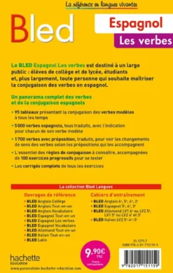 Bled Espagnol Les verbes